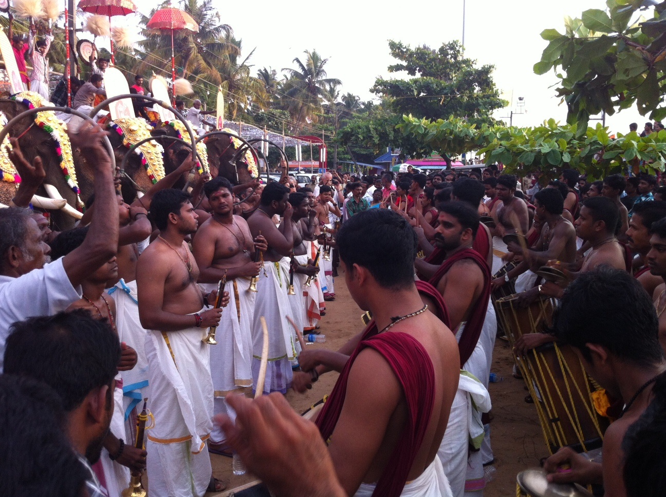 New Years parade - Cherai beach, Kerela